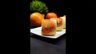 ORANGE ROLL CAKE 🍊🍰 #asmr #recipe #giallozafferanolovesitaly