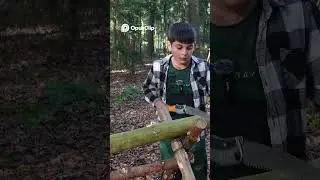 ForQ Spaltaxt im Wald  Der ultimative Test f&uuml;r Holzf&auml;ller!