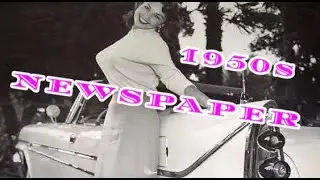 LIFE IN THE FABULOUS FIFTIES ! 🎩 Seattle Post Intelligencer Newspaper Teaches You History!