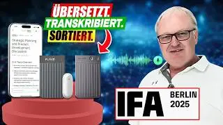 IFA 2025 Plaud Note Pro: Telefonat → Übersetzung → To-Do-Liste? What?!