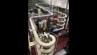 Carryline Spiral Slat Chain Conveyor