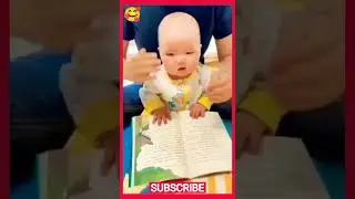 cute baby read a book 🥰🥰#shorts #viral