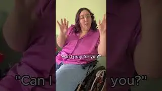 Yes, strangers have actually said this to me. #ableism #ableist #disability #wheelchairuser