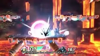 Switch Dair Young Link holding Beam Sword against Helpless Meta Knight!!?
