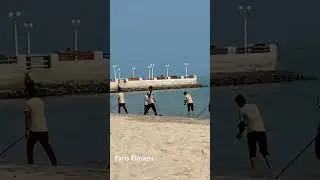 Guess where is this #crazy scene - cleaning the beach
