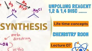 retrosynthesis 07 || Umpolung reagents | 1,2 disconnection | 1,4 disconnection by shahid sir