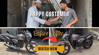 Extremely Dirty Honda Shine Ko kiya Deep Clean & Polishing / Restore Honda Shine look New