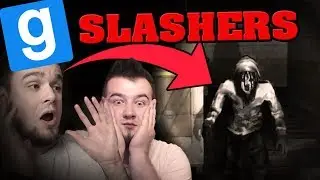 NIEWIDZIALNY POTWÓR W METRZE! | Slashers [#5] Garry's Mod [#673] (With: EKIPA)