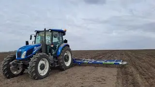 New holland TD5.110 з Січ-9 Globalagro по кукурузнищу!