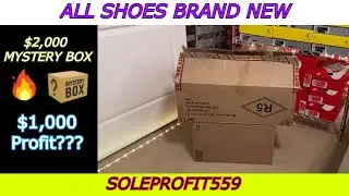 MOST INSANE PROFIT ! $2,000 Mystery Box Unboxing from Soleprofit559 - GRAILS!