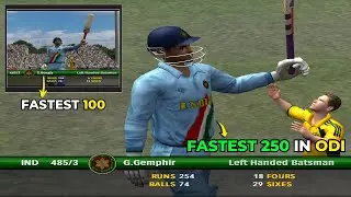 Cricket 07 - Gambhir & Ganguly on Beast Mode | Most Aggressive Batting vs Australia