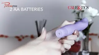Hard Vibes Contoured G-Spot Massager by CalExotics | Purple Vibe Demo