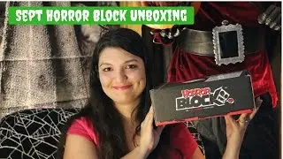 September Horror Block Unboxing