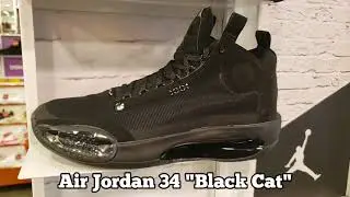 Air Jordan 34 (cny,black cat and Iridescent)