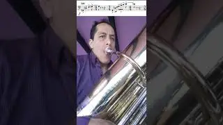 🎼RAYMI Symphony-Overture🎵 | PDF MUSIC RENTAL - orchestral works | Tuba Excerpt | #SHORTS
