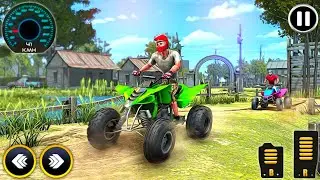 Offroad ATV Quad Bike Simulator - Uphill Mountain Dirt Quad Bike Game - Android Gameplay