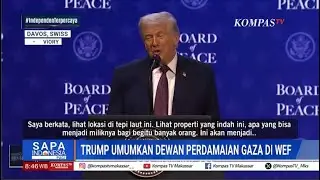 Pabrik Senjata Di Suriah Meledak 7 Twas, PresidenTrump Umumkan  Dewan Perdamaian Gaza Di WEF