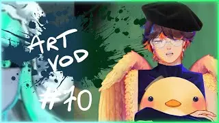 It's hard to come up with titles // Live2D rigging + Arting