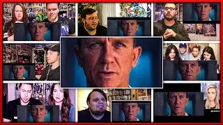 NO TIME TO DIE Trailer Reactions Mashup