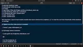 Use Android Camara In Ubuntu DroidCamX Configuration | Part 1