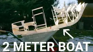 Building a Viking 50C RC Yacht From Scratch | Workshop Build & Hull Skeleton EP#1