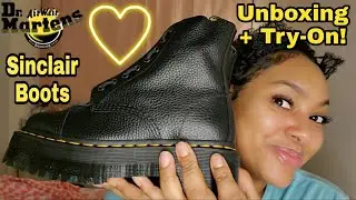 Dr. Martens Sinclair Boots Unboxing & Try-On!