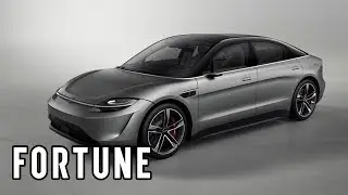 Sony Unveils An Electric Car At CES