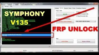 SYMPHONY V135  8.1.0  FRP LOCK RESET GOOGLE ACCOUNT BYPASS  EASY WITH CM2