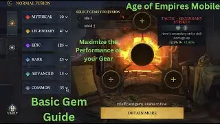 Gem Guide: How to Manage Gear | Age of Empires Mobile