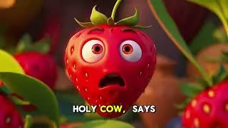 Fruit Gym FAILS: When Rose Apple, Banana & Watermelon Hit the Blender 😂🍎🍌💥 #animation