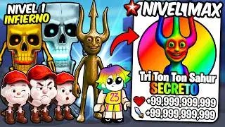 Consegu&iacute; LAS NUEVAS EVOLUCIONES de BRAINROT EVOLUTION (Tri Ton Ton Sahur, Skull Sahur, Los Alessios)