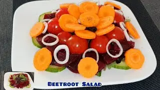 Beetroot Salad| With Lemon Dressing Recipe |Is Delicious And Healthy| Is Easy And Simply To Make It.