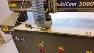 Fresing av lean desk