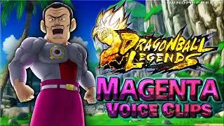 All Magenta Voice Clips • Dragon Ball Legends • Voice Lines (Charles Martinet) - ENGLISH