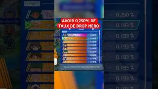 AUGMENTER SON TAUX DE DROP DE HERO JUSQU'A 0.250% FACILEMENT SUR VICTORY ROAD ET FARM LES BASARAS