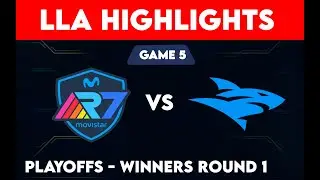 M7 VS ISG - LLA SEASON 2023 - ROUND 1 PLAYOFFS - GAME 5  - MOVISTAR R7 VS ISURUS