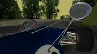 rFactor Onboard Lap: Tyrrell Ford 001 at Charade (F1 1971 Mod)