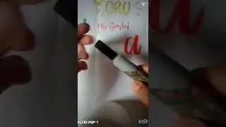 tuto de lettering #art #lettering #viral #apoyo