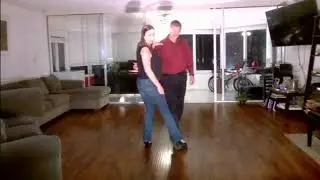 Instructional Tango Vido - Barridas Simples - By Oscar Caballero & Roxana Garber