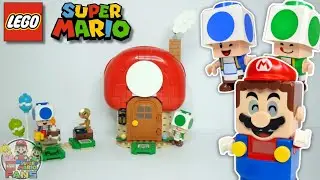LEGO Super Mario | Party At Toad's House Set Review (72041)