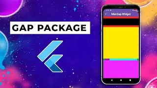 Flutter Gap Package | The right way to Separate widgets
