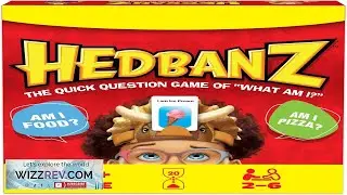 Spin Master Games Hedbanz 2023 Edition with New Cards Picture Guessing Board