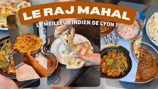 FOOD VLOG : ON TESTE LE MEILLEUR RESTAURANT INDIEN DE LYON ! 🇮🇳