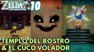 Templo del Rostro y el Cuco Volador | Gameplay 100% Link&rsquo;s Awakening Switch &ndash; Parte 10