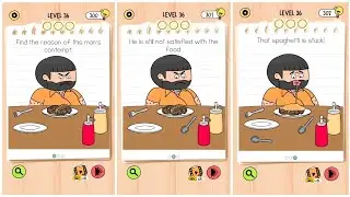 Brain test 5 level 36 Walkthrough Solution 