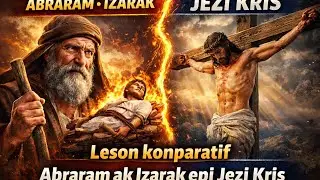 Leson konparatif Abraram ak Izarak epi Jezi Kris 