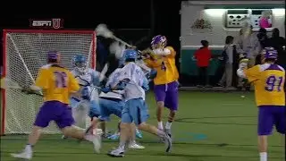 Thompson Trio goals against Johns Hopkins