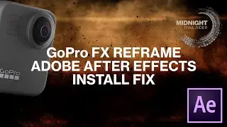 GoPro FX Reframe After Effects Plugin Install Fix