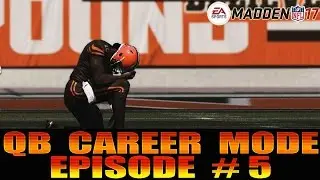 STRAIGHT DOG FIGHT! OMG! (EPISODE #5) - MADDEN 17 CAREER MODE