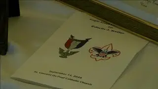 60 years later an Indiana man receives Eagle Scout Award